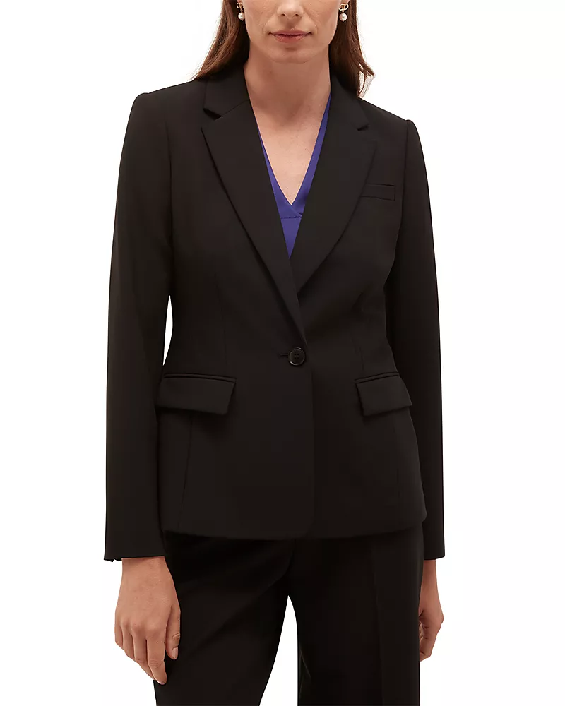 Hobbs London Nia Bi Stretch Single Breasted Jacket