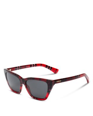 Check Square Sunglasses, 54mm 
