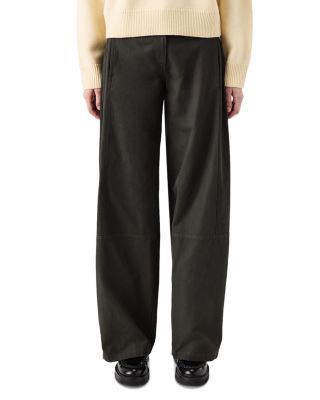 Pesfield Cotton Canvas Cutout Trousers