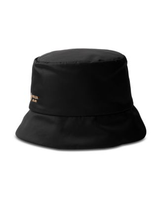  Reversible Re-Nylon and Camel-Hair Bucket Hat