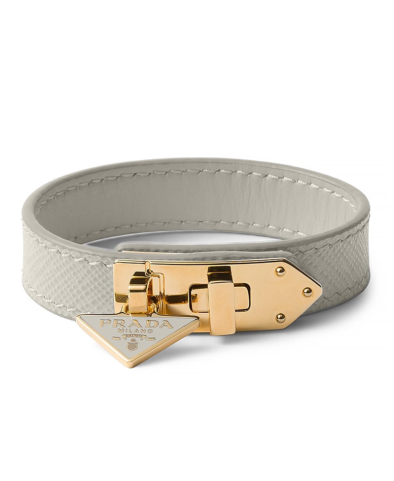 Prada Saffiano Leather Bracelet