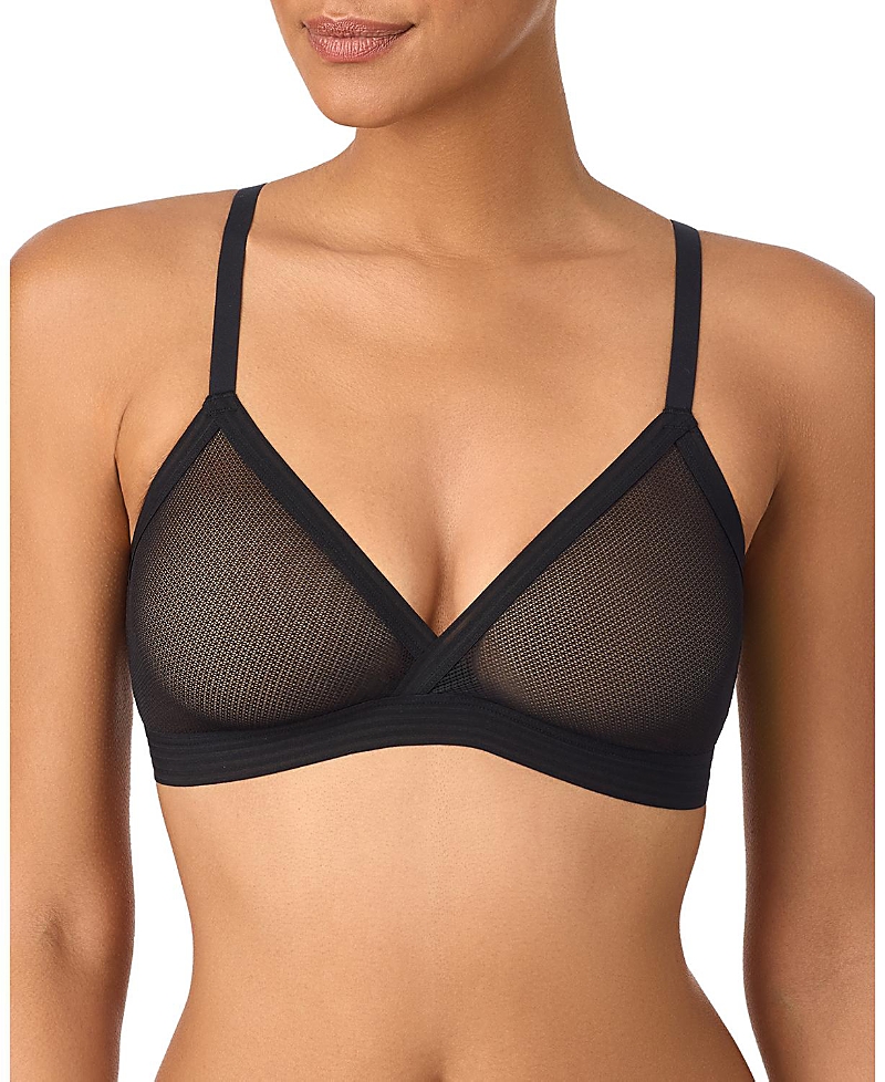 Dkny Sheer Stripe Bralette