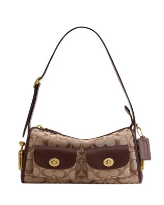 Turnlock Haversack 27 Signature Jacquard Shoulder Bag