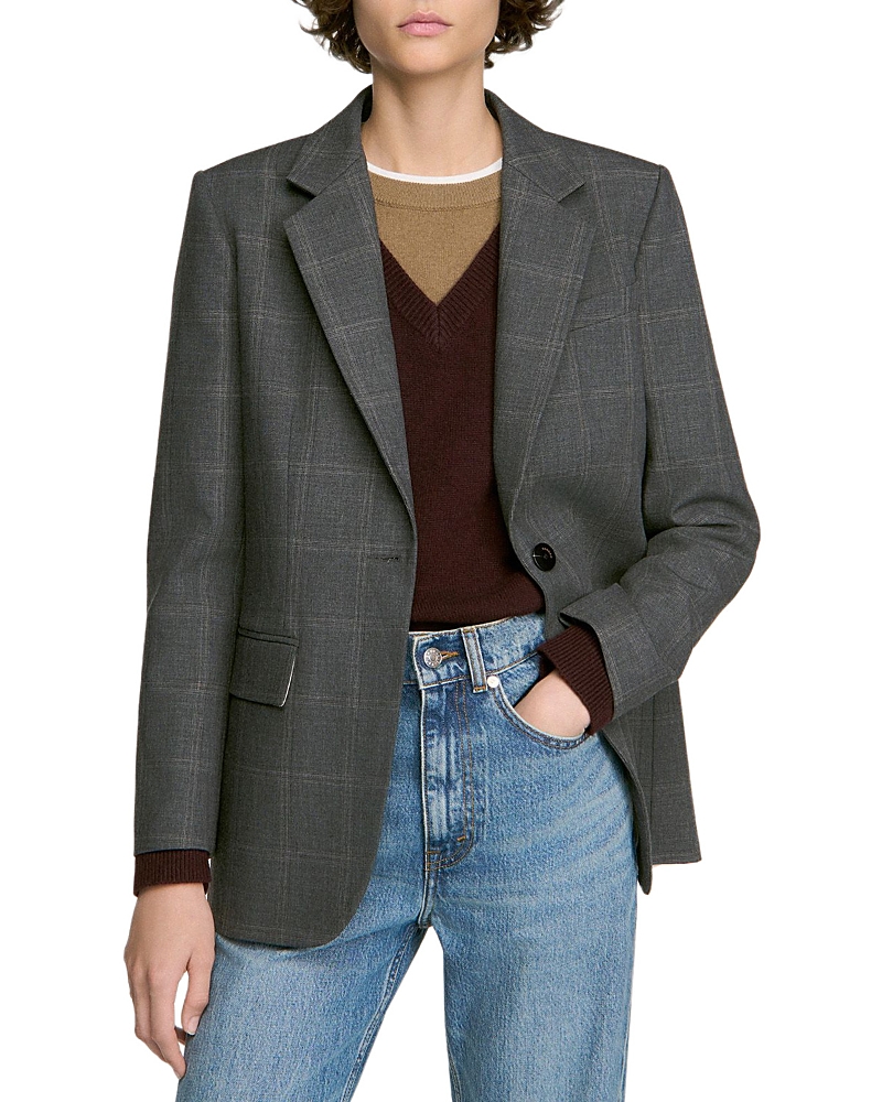 Sandro Saveria Tailored Blazer