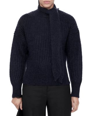 Allsaints Etty Tie Neck Sweater
