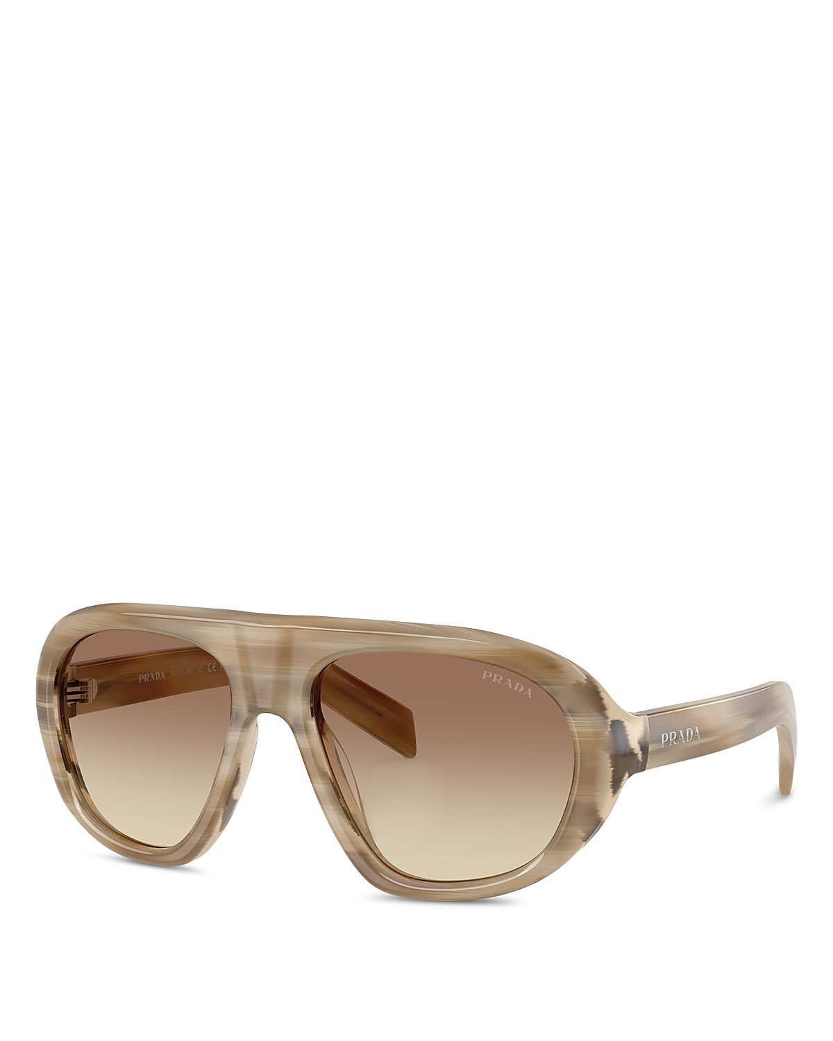 Prada Round Sunglasses, 56mm