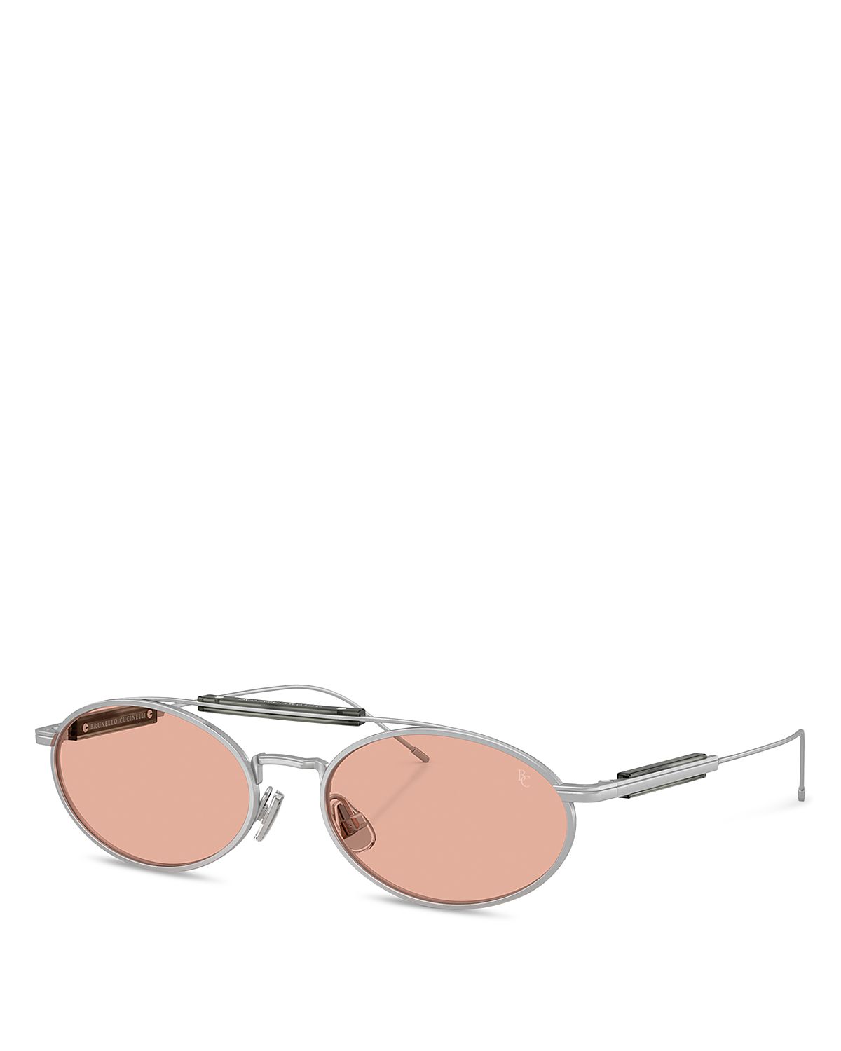 Brunello Cucinelli Round Sunglasses, 55mm