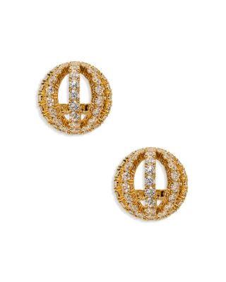 Muse Sphere Button Earrings