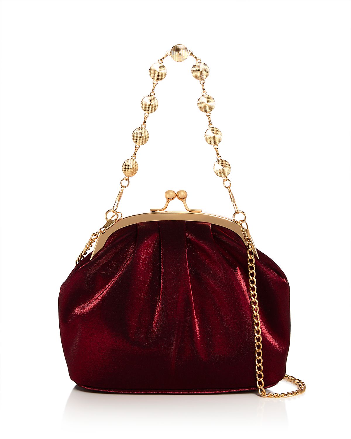 Aqua Annora Satin Satchel - Exclusive