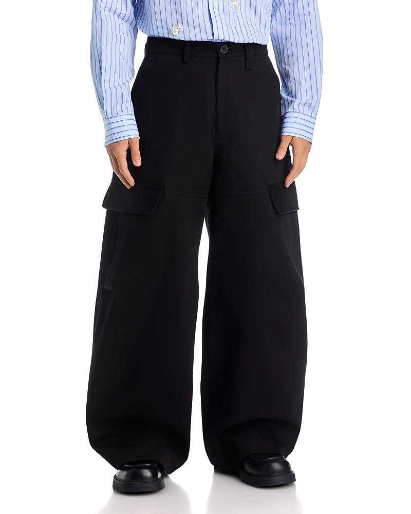 Simone Rocha Cotton Cargo Balloon Panel Trousers
