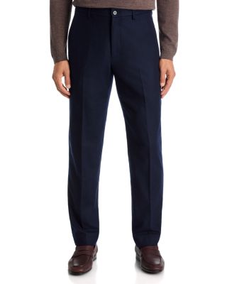Regular Drawstring Pleated Pants