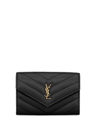 Cassandre Wallet in Grain De Poudre Leather