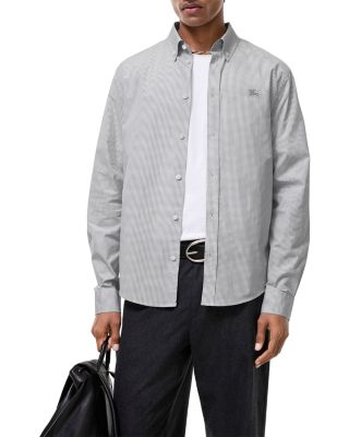 Classic Fit Gingham Cotton Shirt