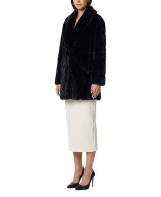 Faux Fur Mink Stroller Coat