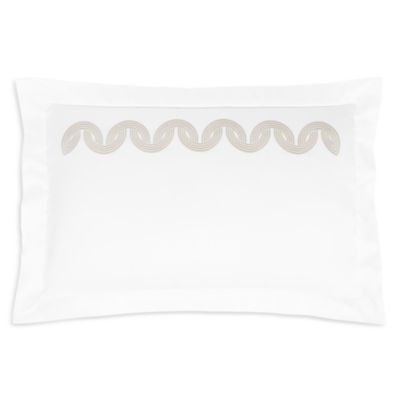 Grace Avant Embroidered Cotton Sateen Standard Sham