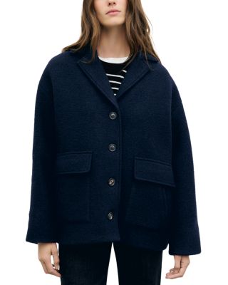Alon Wool Notch Collar Coat