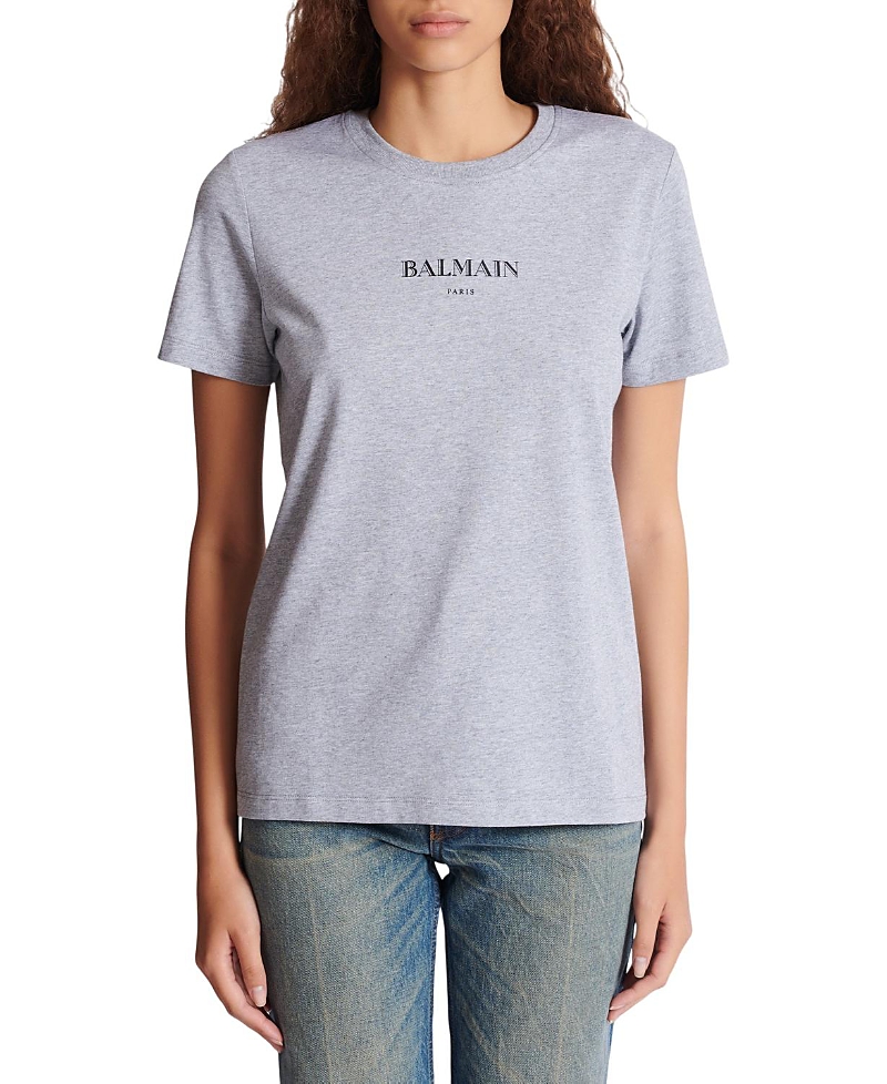 Balmain T-Shirt with Balmain Print
