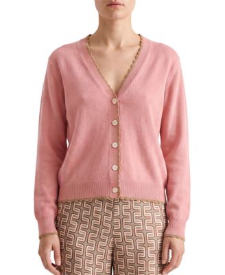  Elissa Cashmere V-Neck Cardigan