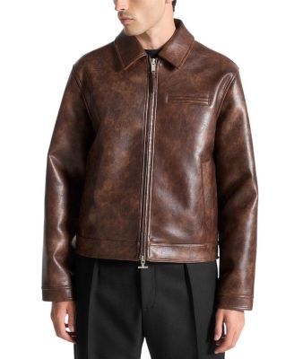 Laurent Faux Leather Jacket