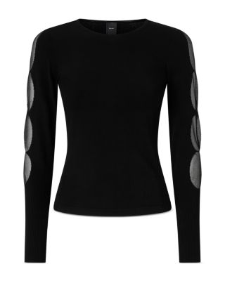Antibes Sheer Detail Top