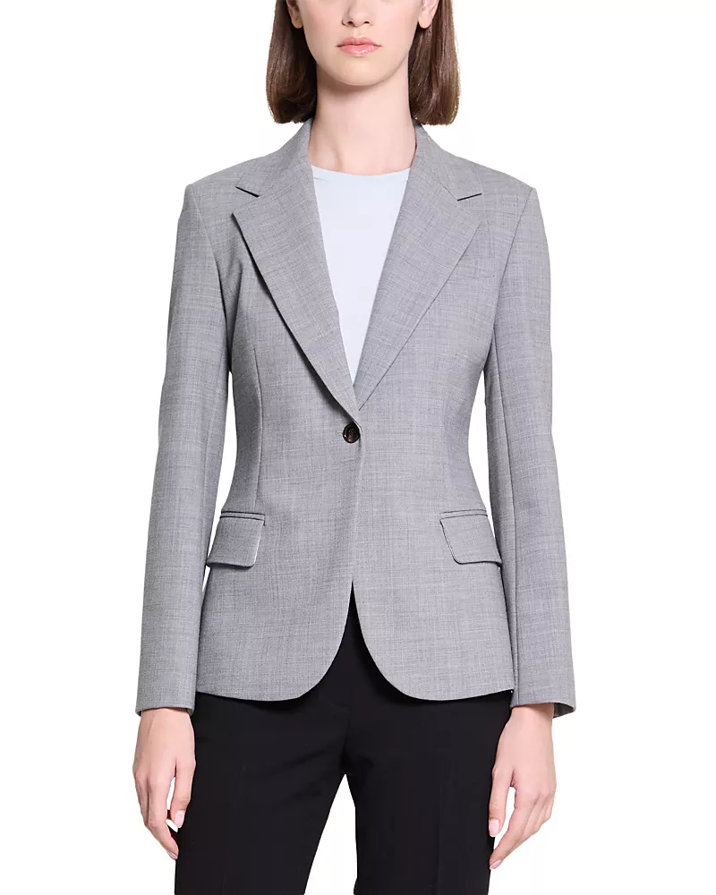 Theory Lynnia One Button Blazer