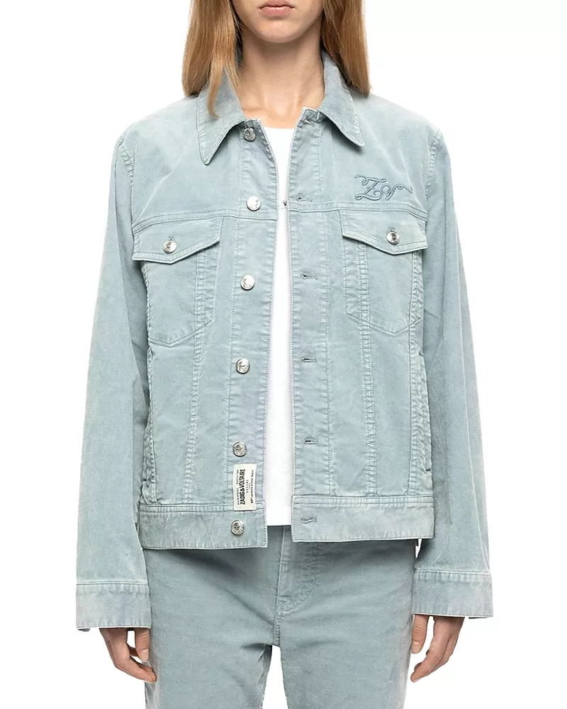 Zadig & Voltaire Bases Corduroy Jacket