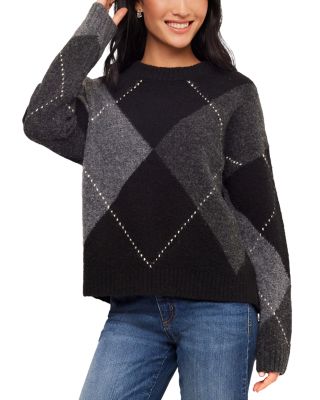 Argyle Crewneck Sweater
