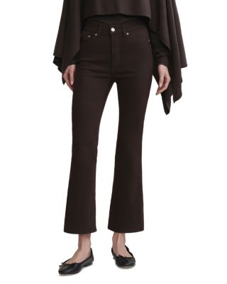 Bridget Instasculpt™ High Rise Cropped Bootcut Jeans in Tobacco