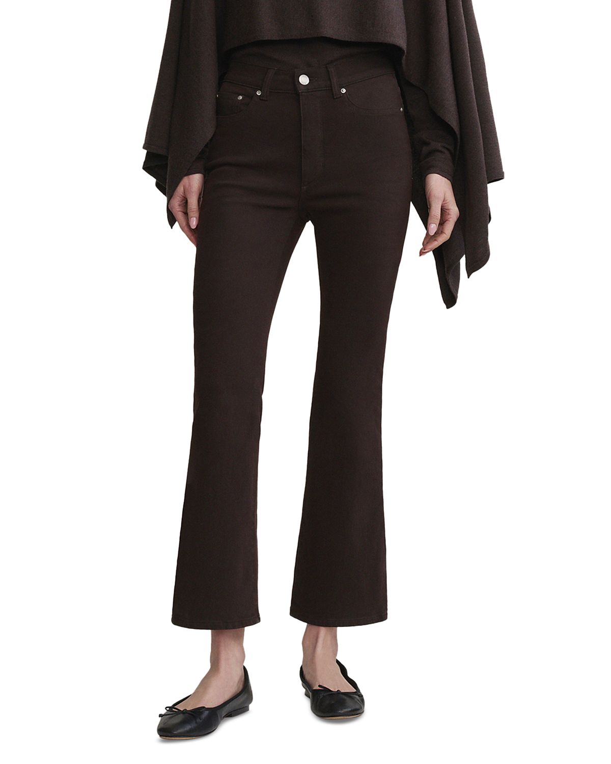 DL1961 Bridget Instasculpt High Rise Cropped Bootcut Jeans
