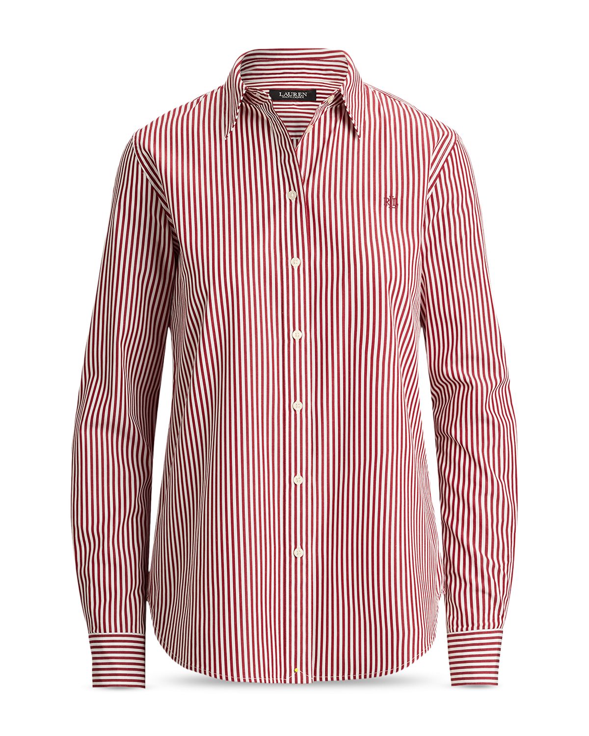 Cotton Classic Fit Striped Broadcloth Shirt thumbnail 7