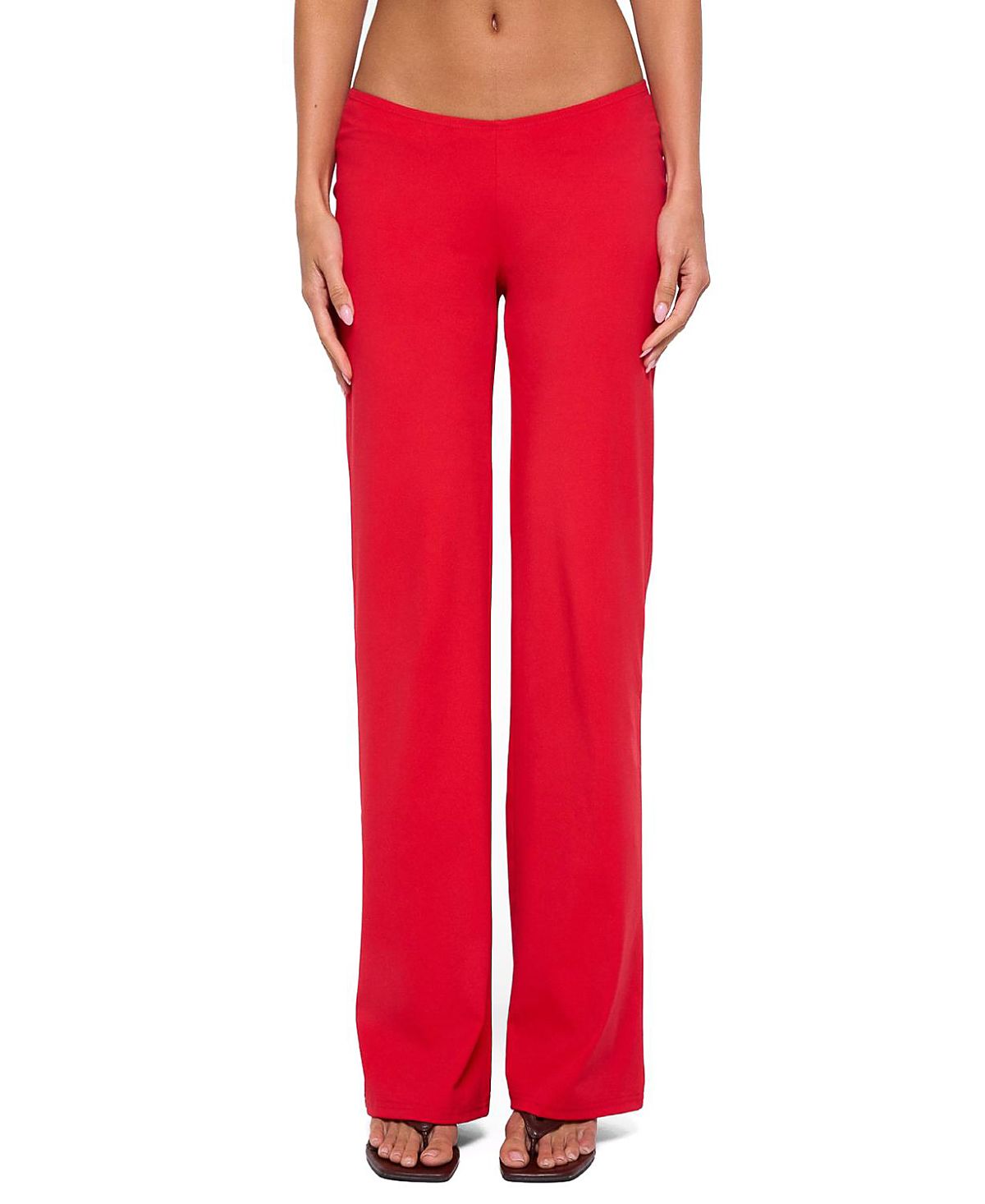 Edikted Anika Scooped Straight Leg Pants