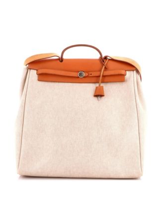 GM Herbag Toile and Leather