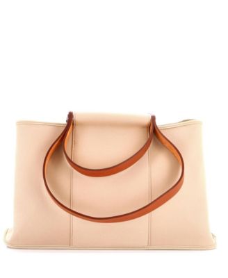 39 Cabag Elan Toile and Leather