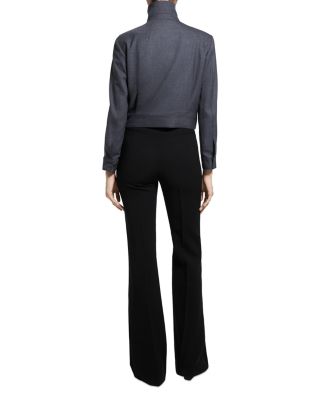 Harrington Cropped Zip Jacket - thumbnail 5