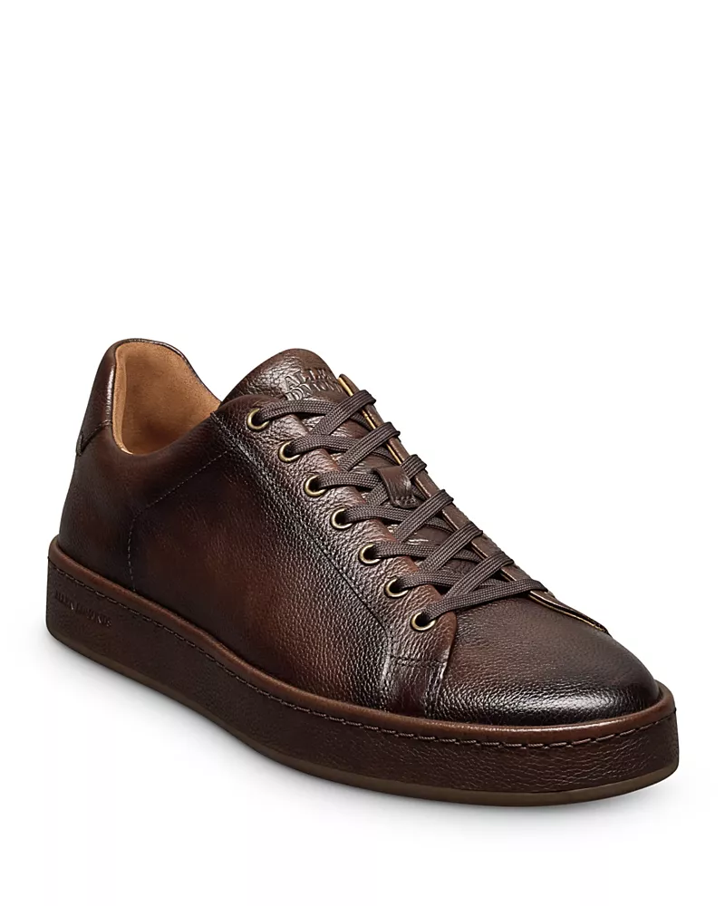 Allen Edmonds Men's Barnes Leather Low Top Sneakers