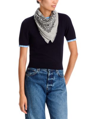 Cashmere Bandana Scarf - Exclusive