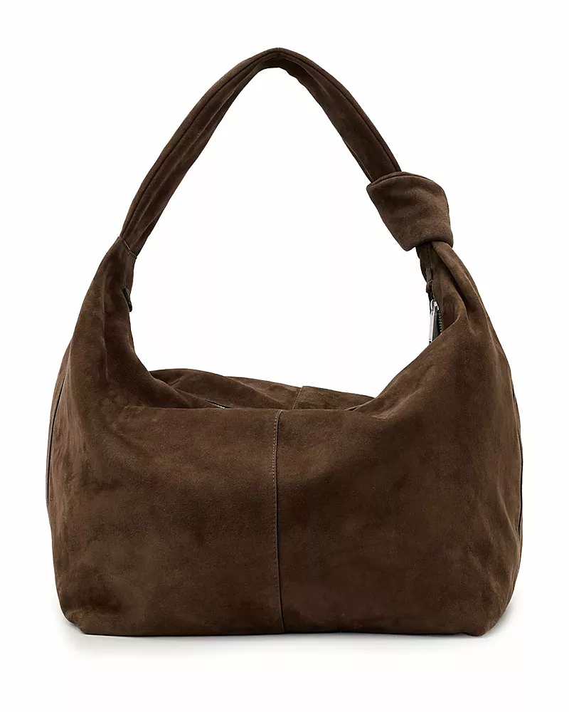 Allsaints Effie S Large Suede Shoulder Bag