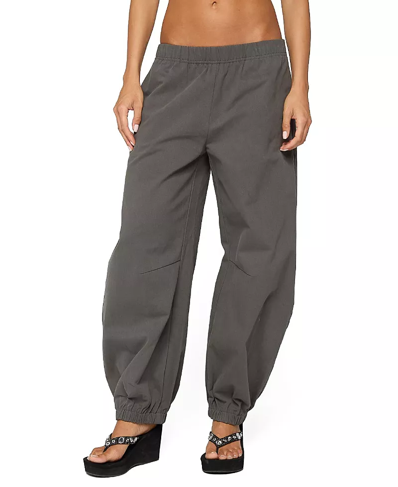 Edikted Hayli Cotton Parachute Pants