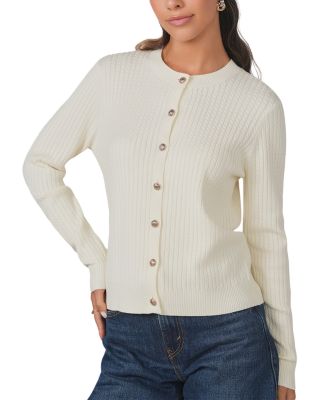 Twisted Cable Knit Cardigan 