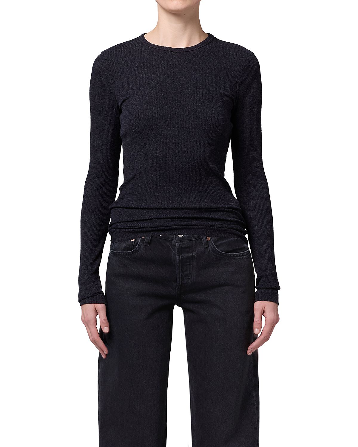 Agolde Delphi Slim Long Sleeve Tee