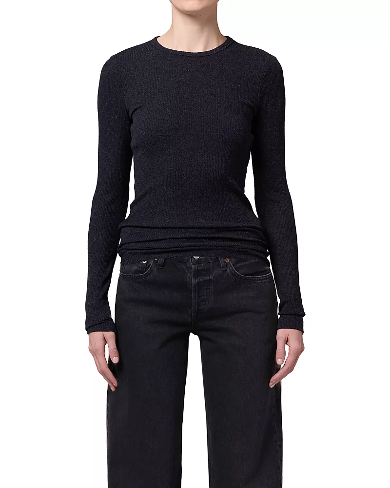 Agolde Delphi Slim Long Sleeve Tee