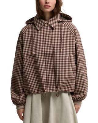 Audrey Hooded Bomber Jacket