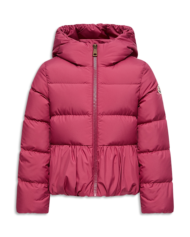 Moncler Girls' Elizaveta Hooded Down Jacket - Big Kid