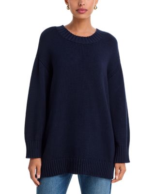 Loden Cotton Tunic Pullover Sweater