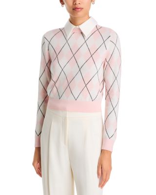 Carolann Wool Blend Collared Sweater