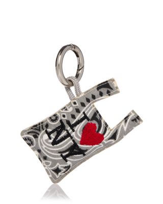 NYC Heart Bag Charm