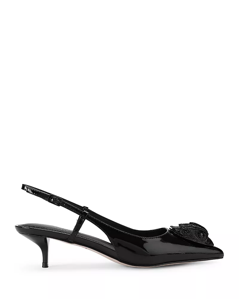 Kurt Geiger London Women's Belsize 40 Leather Slingback Pumps