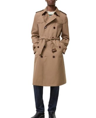  Long Silk Cotton Foxfield Trench Coat