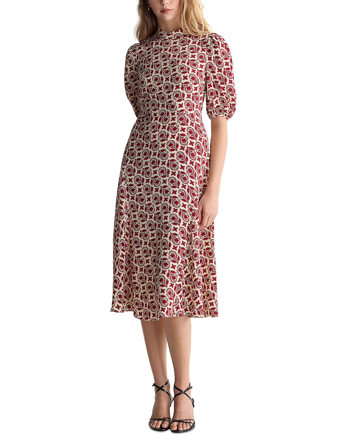 Diane von Furstenberg Nella Printed Midi Dress