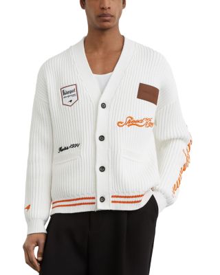 Halden McLaren Racing Cotton Blend V Neck Cardigan